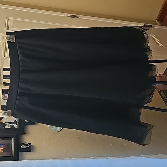 High waist 4 layer mesh Flair Tulle skirt size M BOHO chic classic party wear - Picture 2 of 8